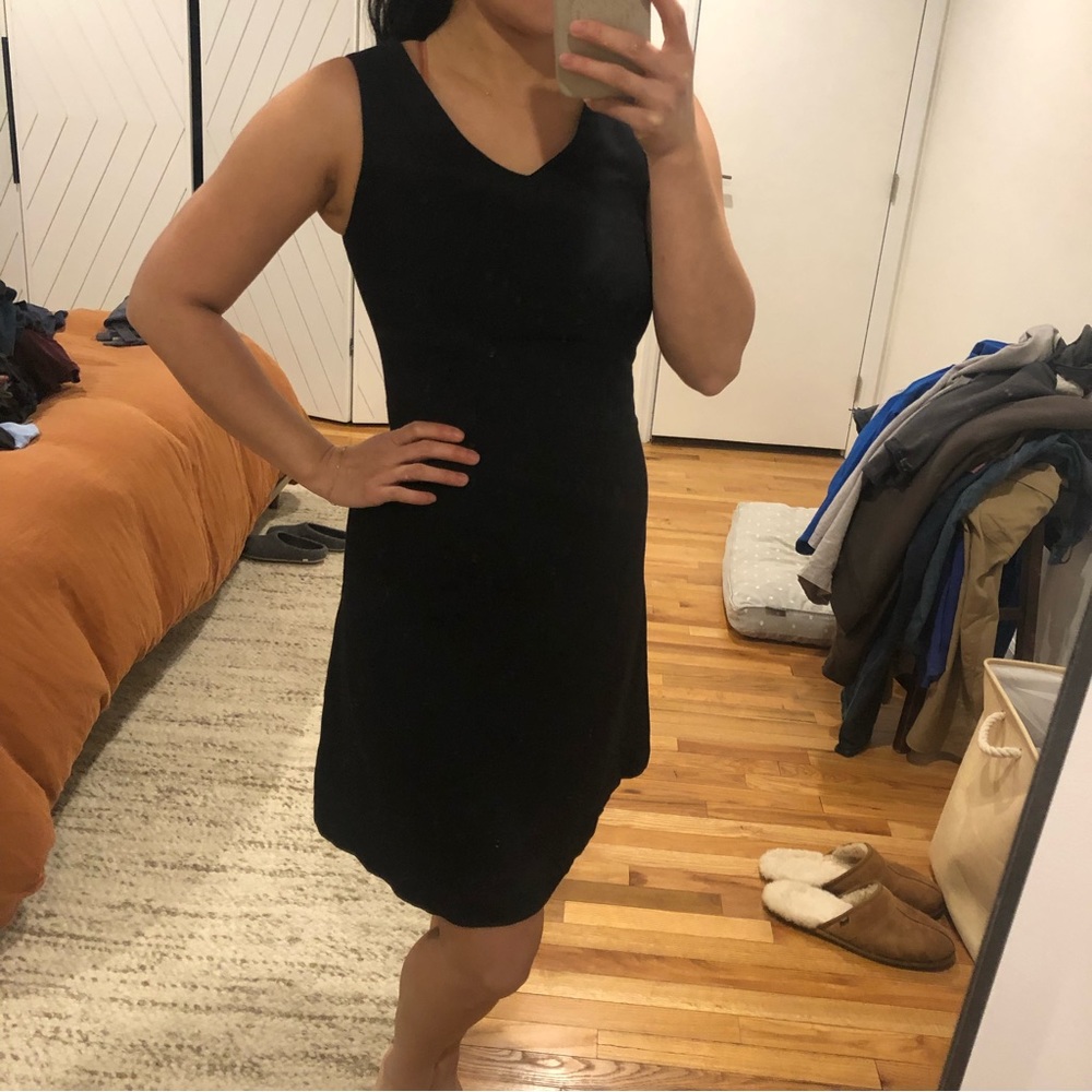 Theory navy a-line dress size 2